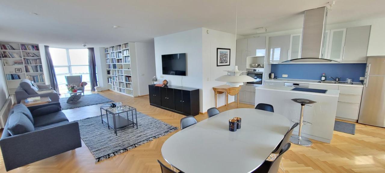 Ocean View Apartment In Downtown רייקיאוויק מראה חיצוני תמונה