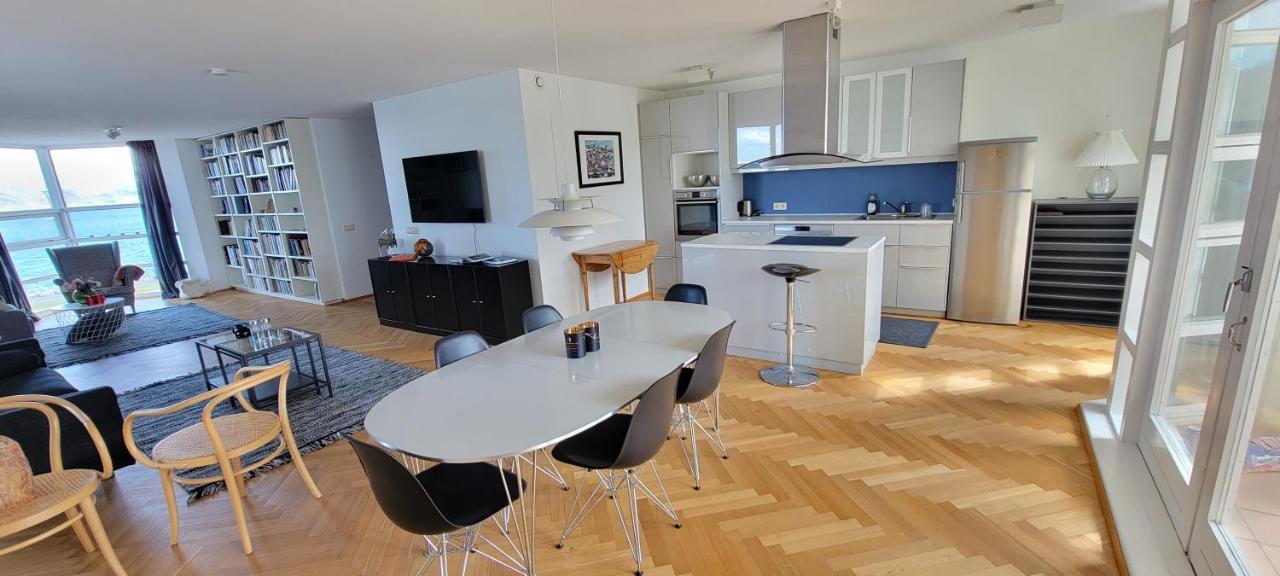 Ocean View Apartment In Downtown רייקיאוויק מראה חיצוני תמונה